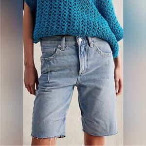 We The Free Ghost Town Long Denim Shorts- 29